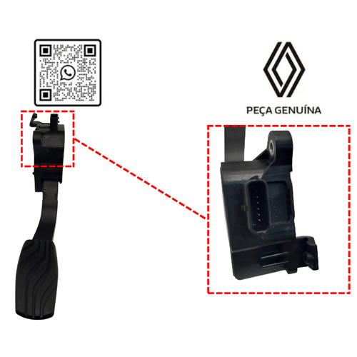 RN 00912R 180100912R PEDAL DO ACELERADOR - 4